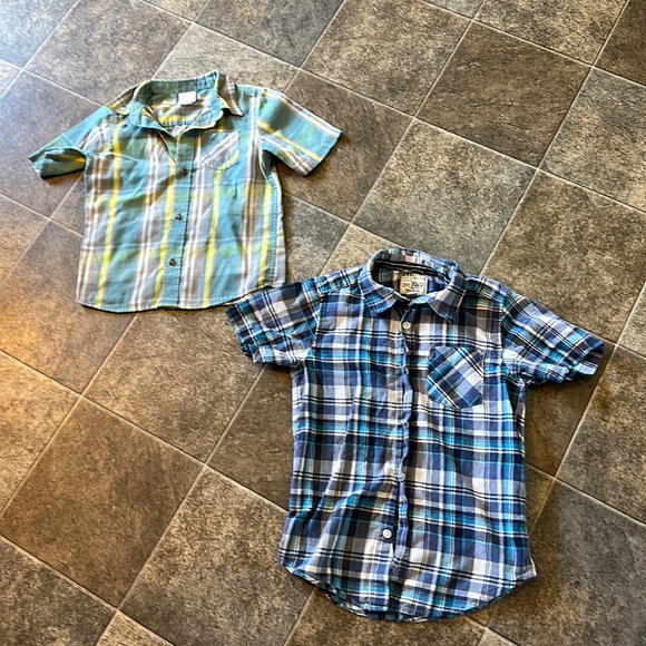 The Children's Place Other - Boys Short Sleeve Collared Button Up Shirts